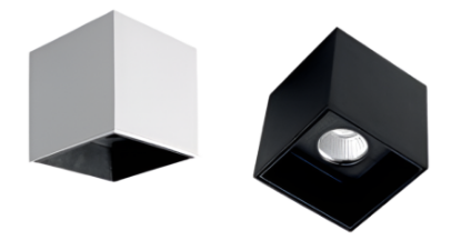 Picture of ALT0663PKW / ALT0664BLK, Cache SQ, COB Surface, Magnetic Track Light - 12W, White/Black