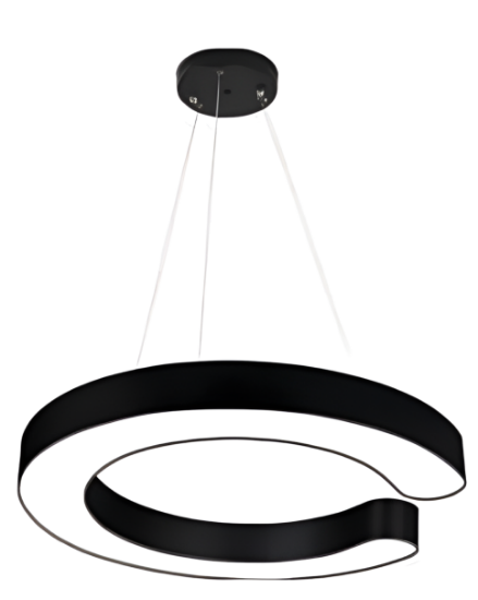 Picture of Open600, Pendant Hanging - 48W, White/Black