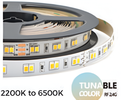 Picture of ALT0437, Ripple, LED Strip 2835 Series - 24V/18W/168LEDS