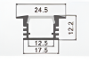 Picture of ALT0402, Profile Series, Conceal Profile-2M 