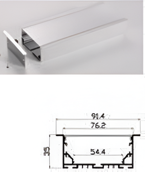 Picture of ALT0422, Profile Series, Conceal Profile-2M 