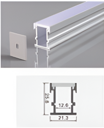 Picture of ALT0421, Profile Series, Floor Profile-2M 