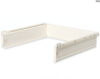 Picture of Ebco, FPQ54-40-40, Full Panel Quick Fit (Ht.54, 86, 125mm), Drawer Slides and Hinges, Ivory - 54 x 400 x 400mm