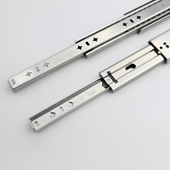 Picture of Ebco,  HD90-45, Heavy Duty Drawer Slides -  90, Specialty Series, Drawer Slides and Hinges, Zinc Plated White- 450m/90Kgm